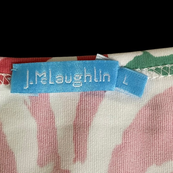 J McLaughlin Catalina Cloth Top Women’s Large Colorful Stretch - Picture 5 of 11